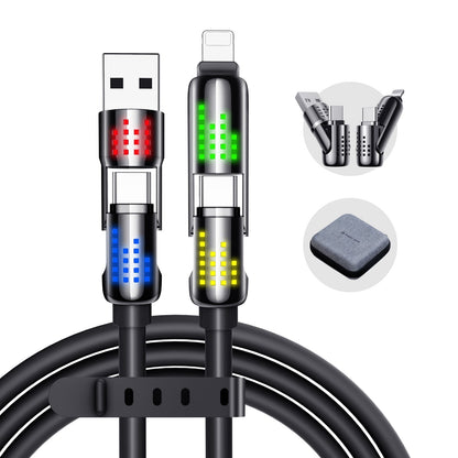 EYJEYJ®⚡4-in-1 USB Charging Cable mFish fast charging