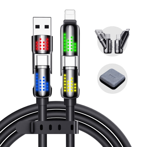 EYJEYJ®⚡4-in-1 USB Charging Cable mFish fast charging