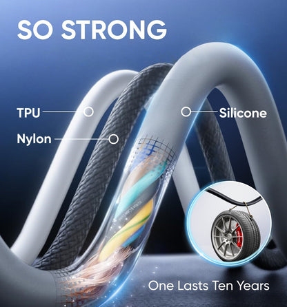 EYJEYJ®⚡4-in-1 USB Charging Cable mFish fast charging